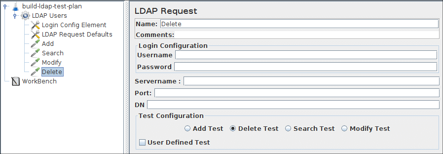 
                  Figure 8a.4.4 Requête LDAP pour le test de suppression intégré